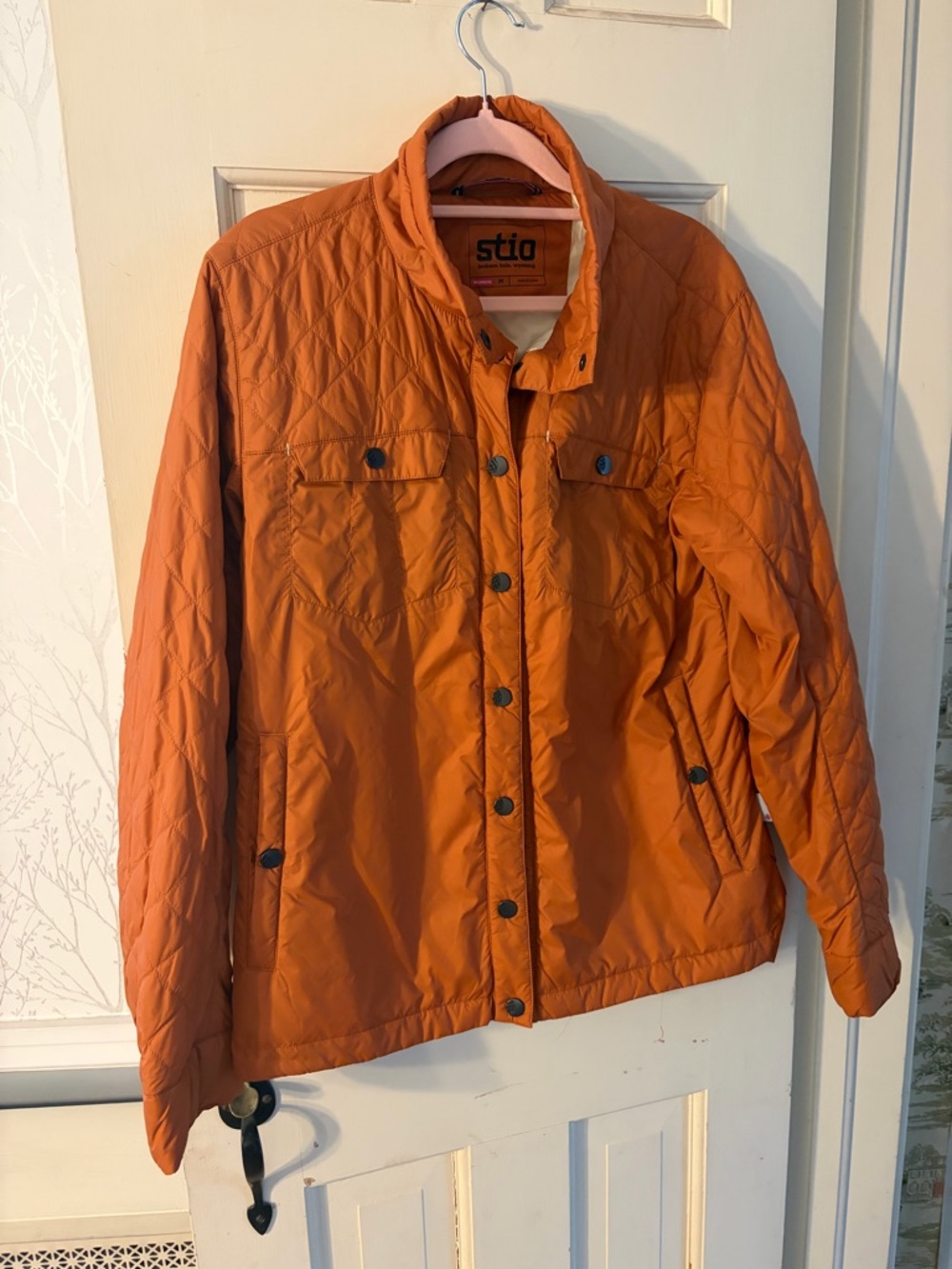 Stio Quilted Jacket in Rust - Picture 2 of 2